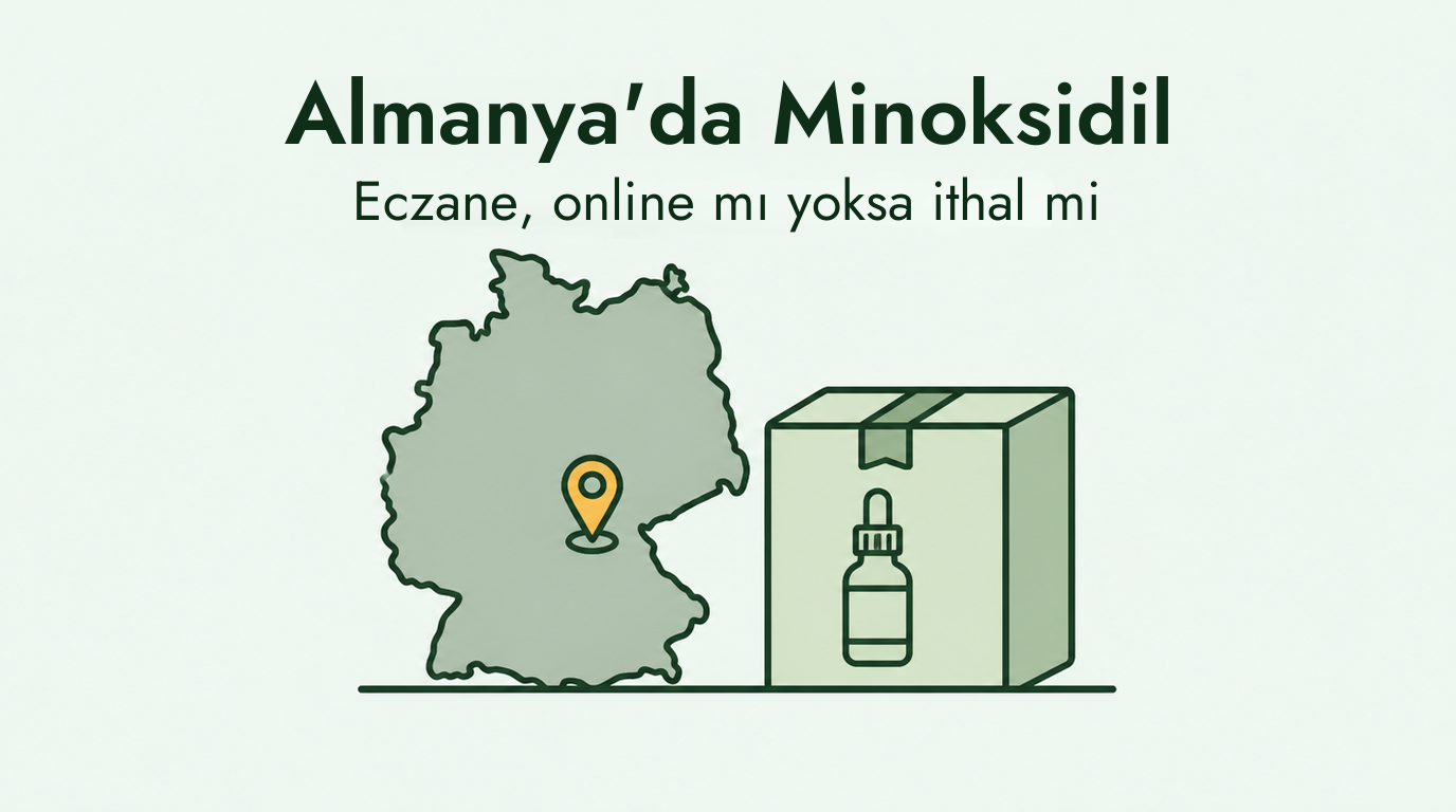 Almanya'da minoksidil nereden alınır