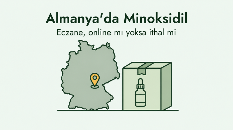 Almanya'da minoksidil nereden alınır