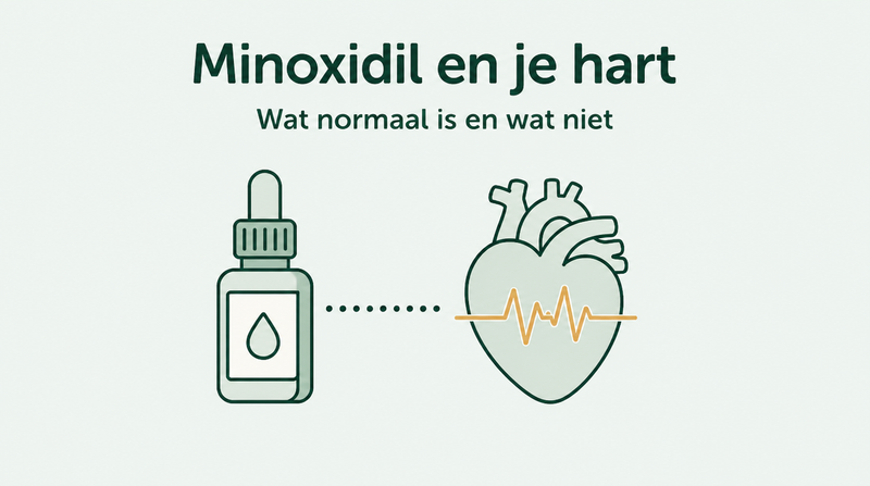 Minoxidil, hartkloppingen en bloeddruk