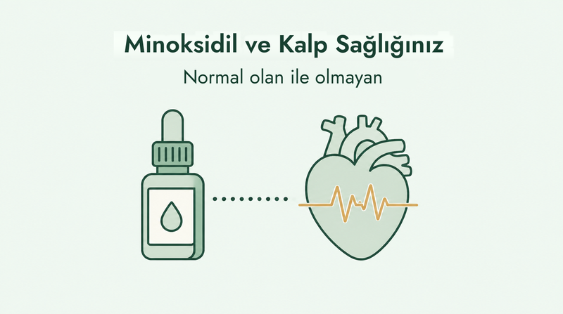 Minoksidil, çarpıntı ve tansiyon