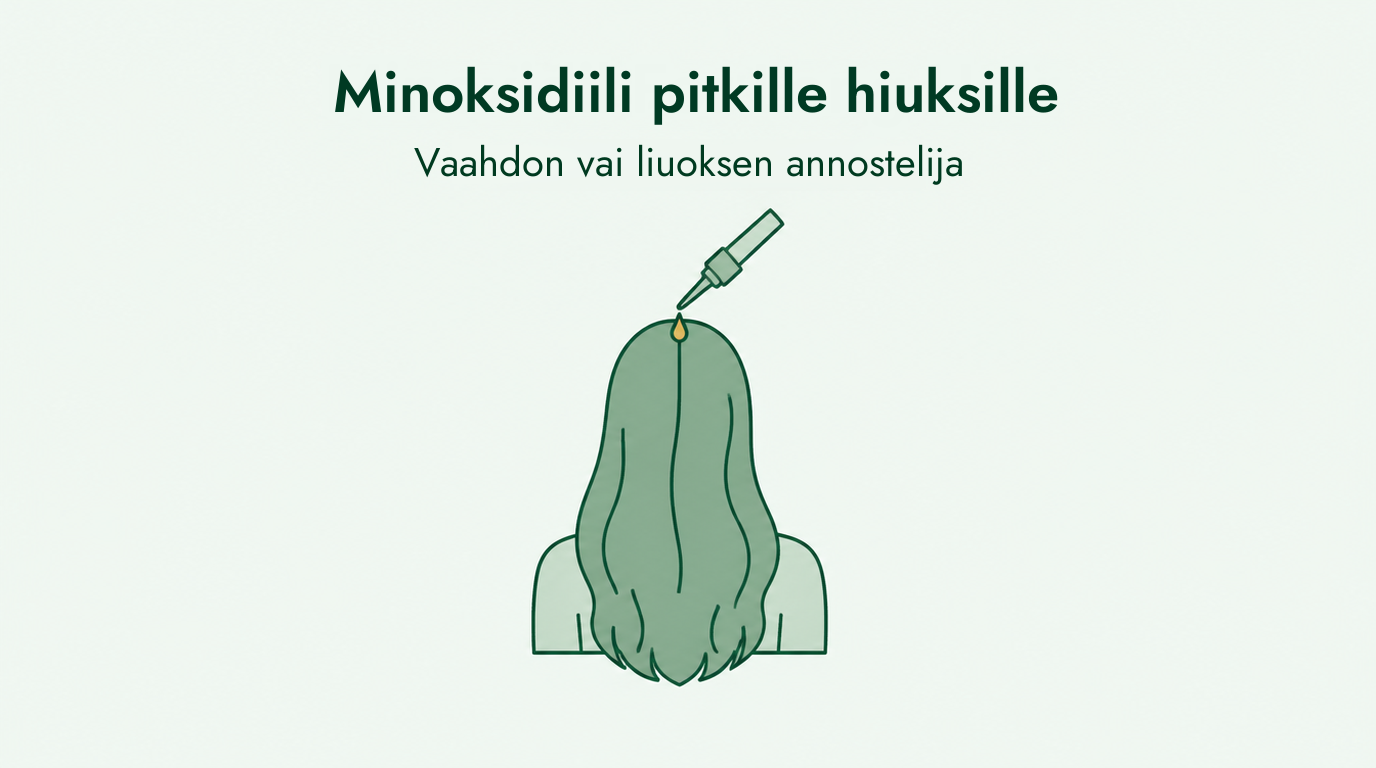 Minoksidiili pitkille hiuksille: vaahto vai liuos