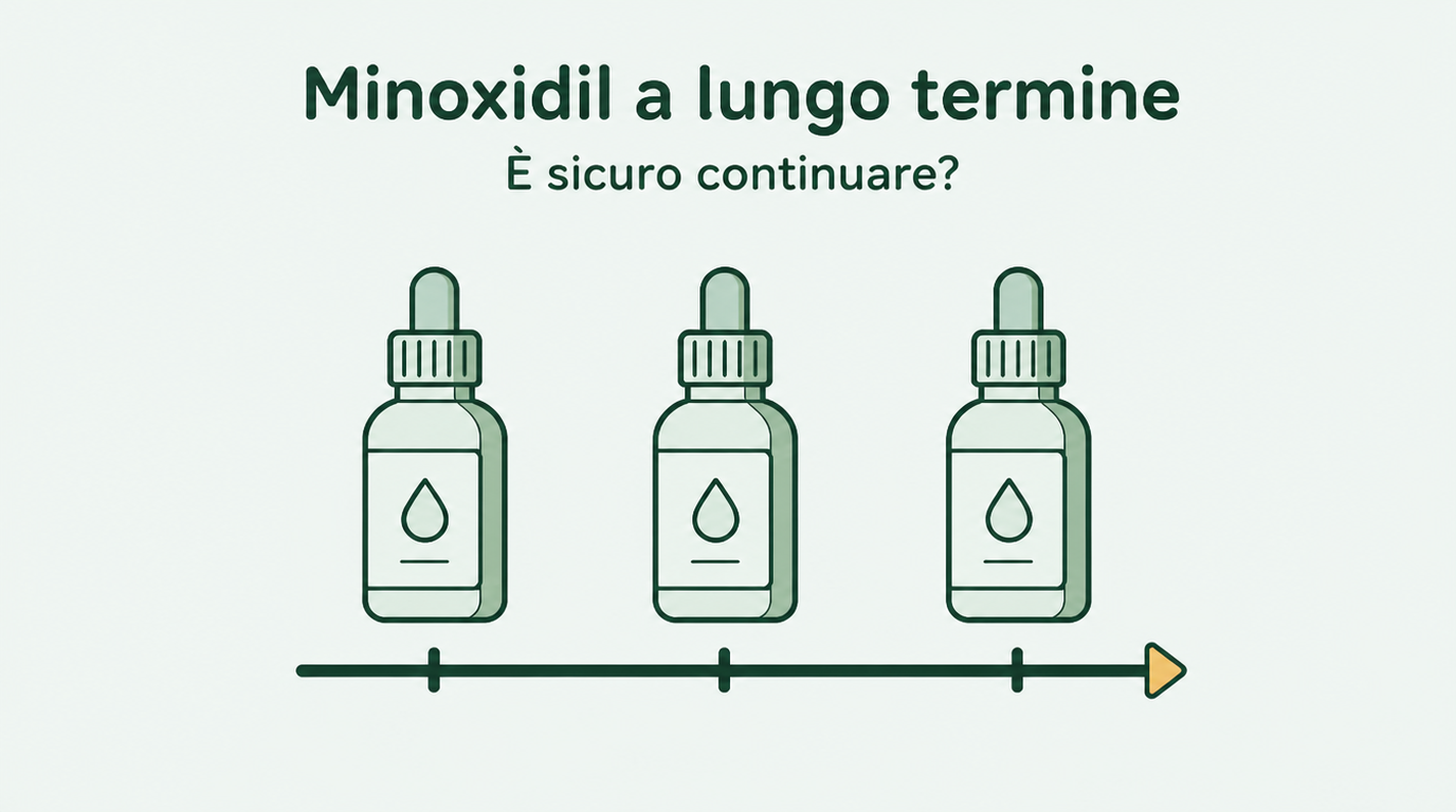 Il minoxidil può essere usato in modo sicuro a lungo termine?