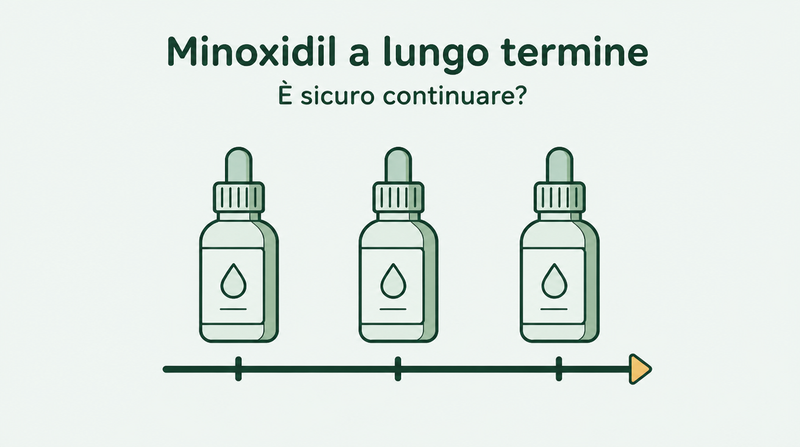 Il minoxidil può essere usato in modo sicuro a lungo termine?