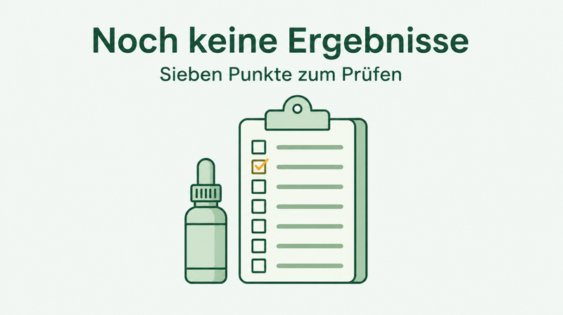 Minoxidil wirkt nach sechs Monaten nicht