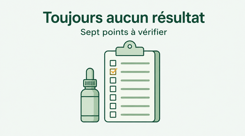 Le minoxidil ne fait pas effet après six mois