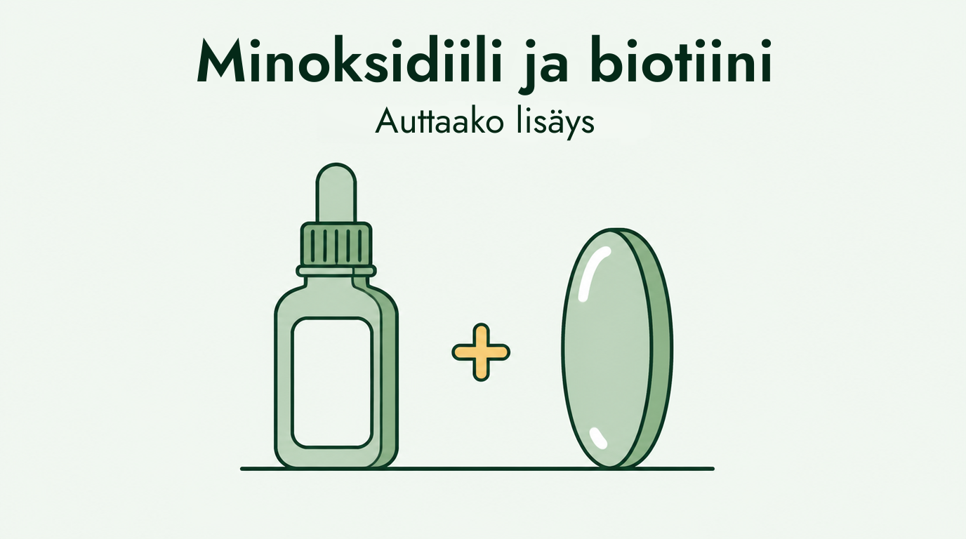 Auttaako biotiinin lisääminen minoksidiiliin