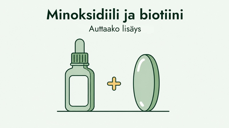 Auttaako biotiinin lisääminen minoksidiiliin