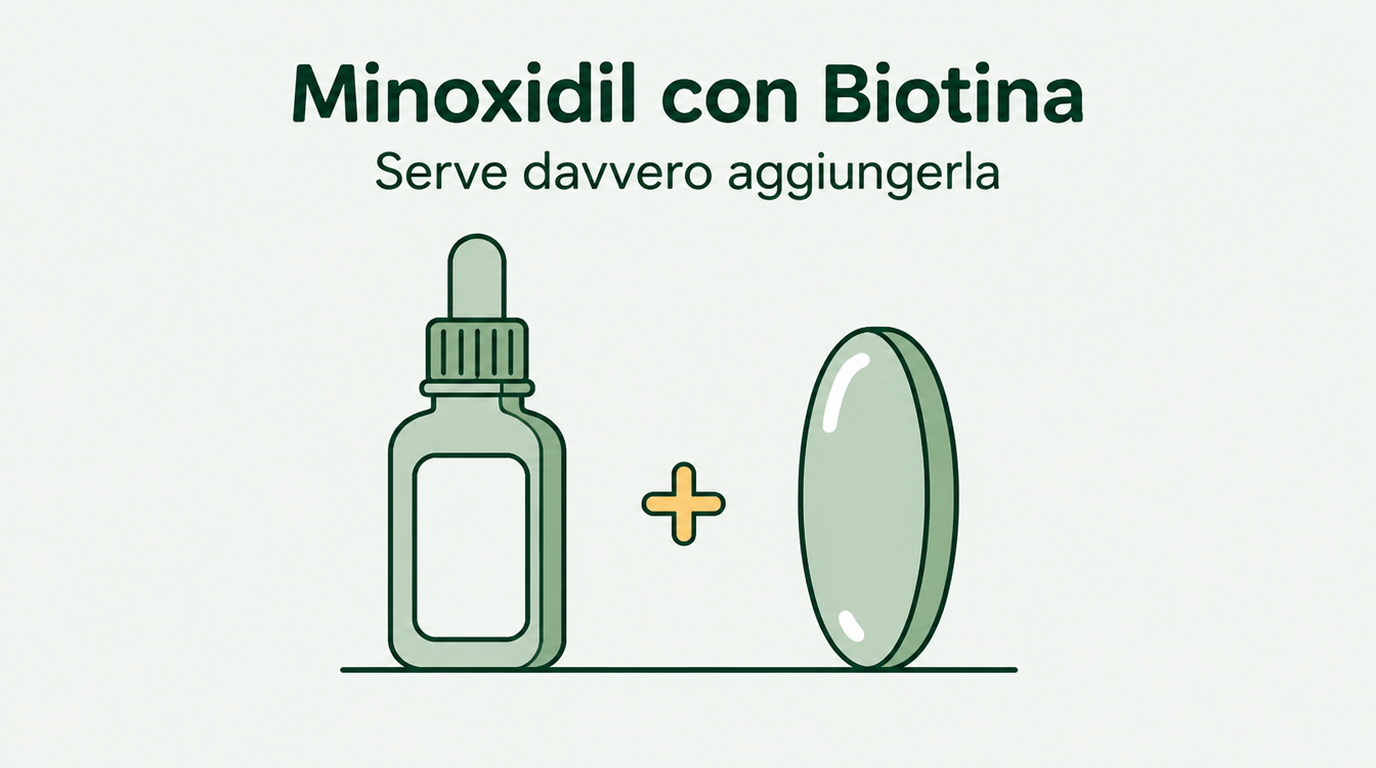 Aggiungere biotina al minoxidil serve davvero?