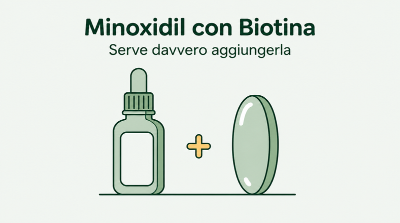 Aggiungere biotina al minoxidil serve davvero?