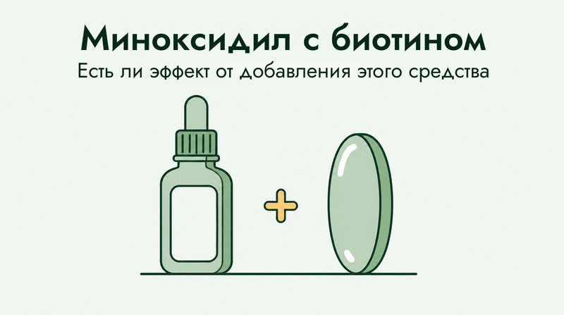 Помогает ли добавление биотина к миноксидилу