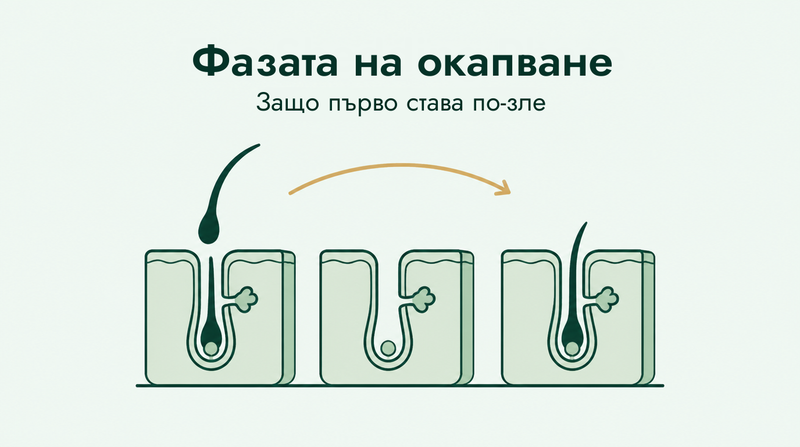 Фазата на окапване при миноксидил, обяснена