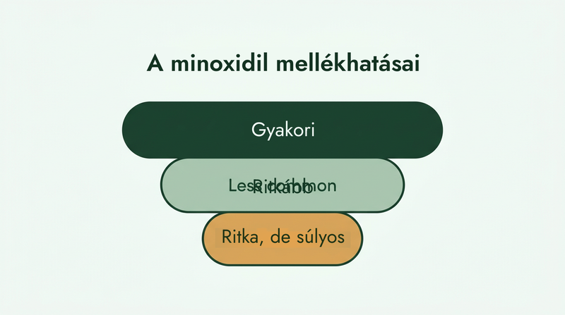 Minoxidil mellékhatások: a gyakoritól a ritkáig