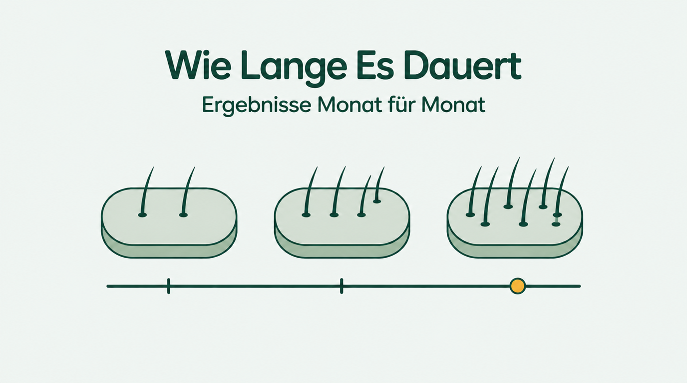 Wie lange Minoxidil braucht, bis es wirkt