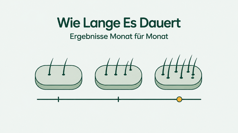 Wie lange Minoxidil braucht, bis es wirkt