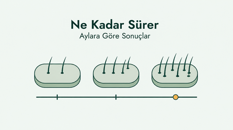 Minoksidil ne kadar sürede etki eder