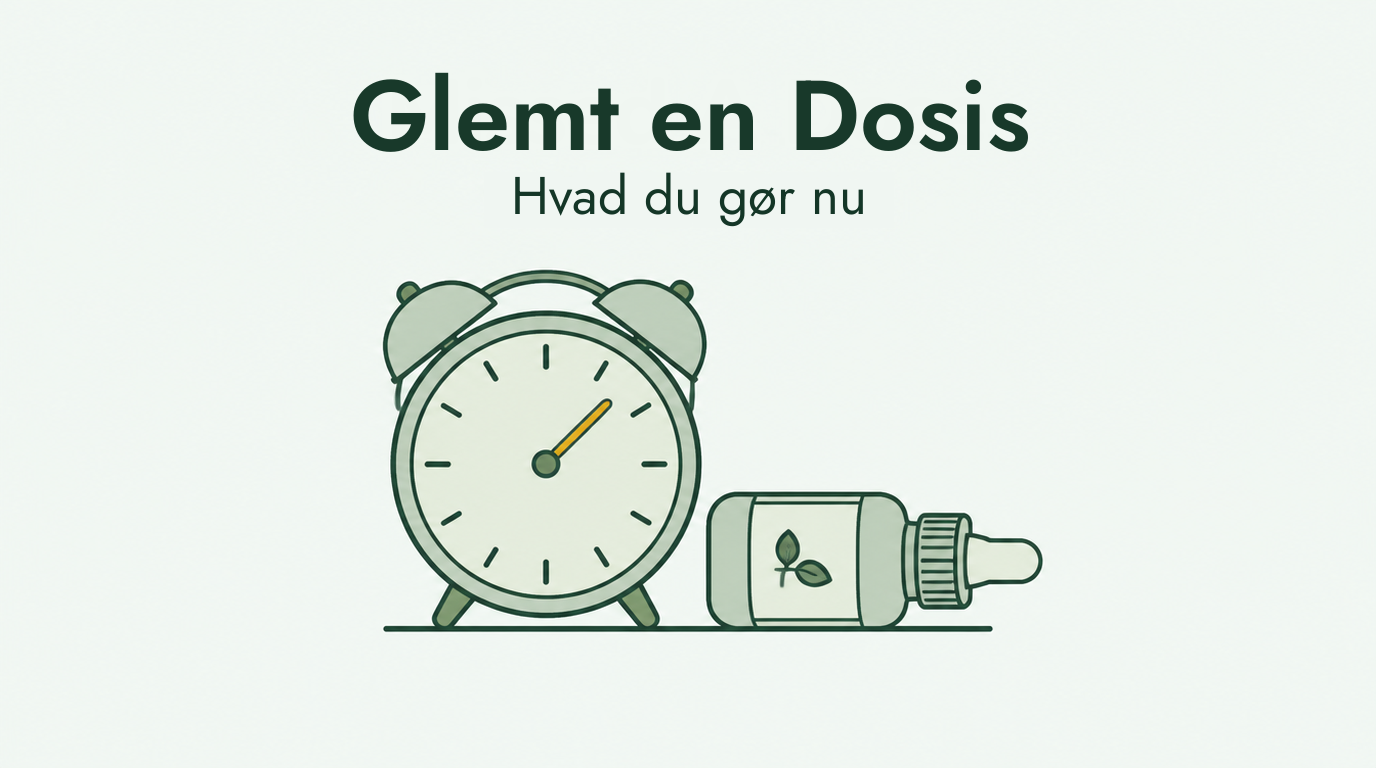 Hvad du skal gøre, hvis du glemmer en dosis minoxidil