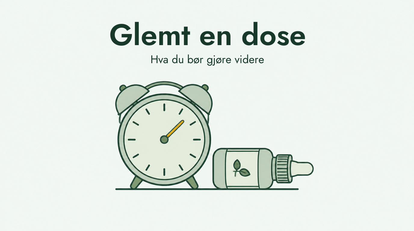 Hva du bør gjøre hvis du glemmer en minoksidildose