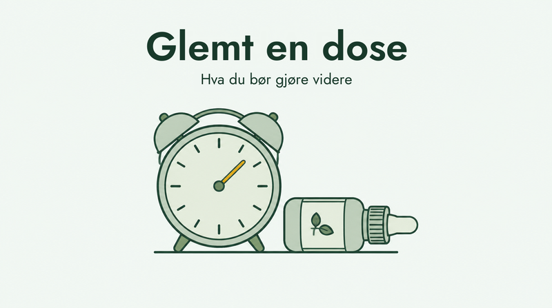 Hva du bør gjøre hvis du glemmer en minoksidildose