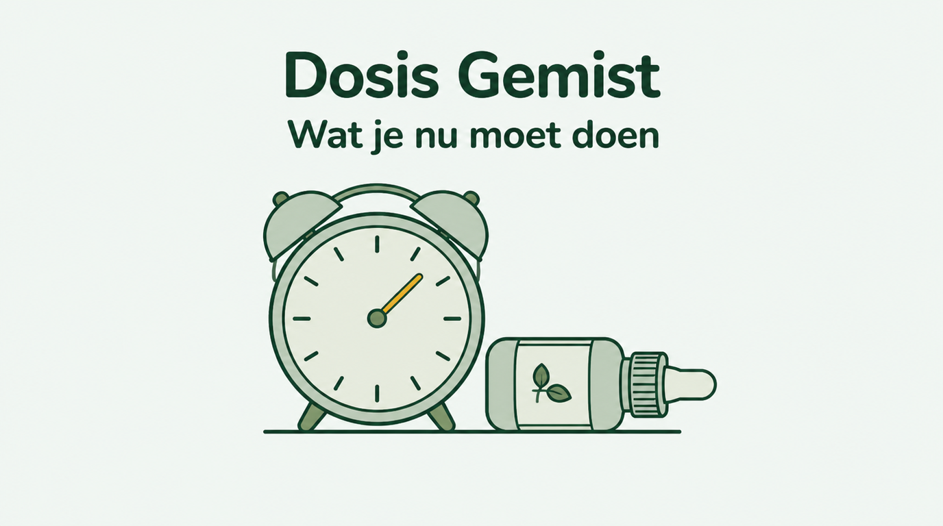 Wat te doen bij een gemiste minoxidildosering
