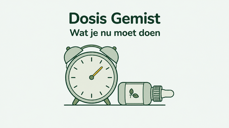 Wat te doen bij een gemiste minoxidildosering