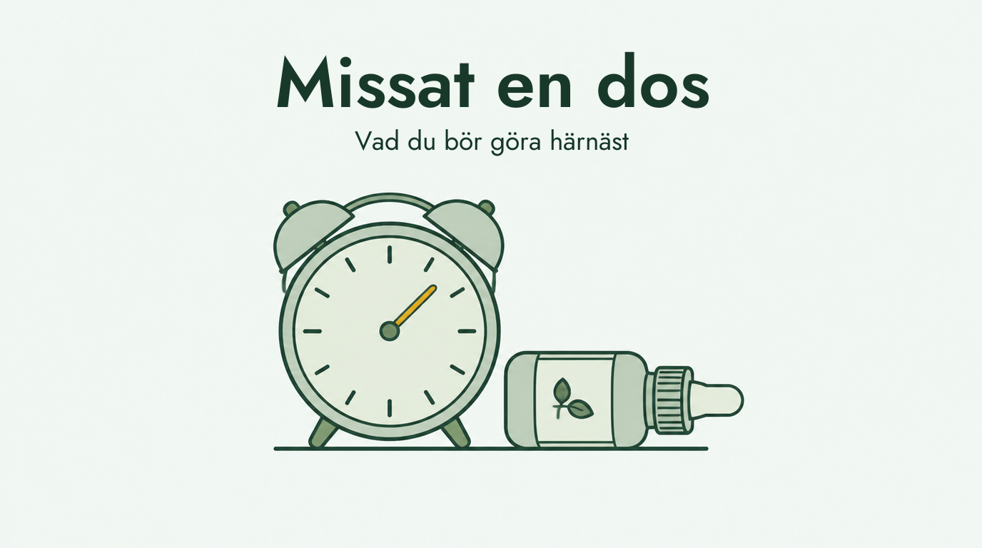 Vad du ska göra om du missar en dos minoxidil