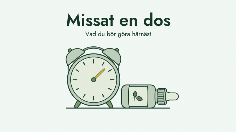 Vad du ska göra om du missar en dos minoxidil
