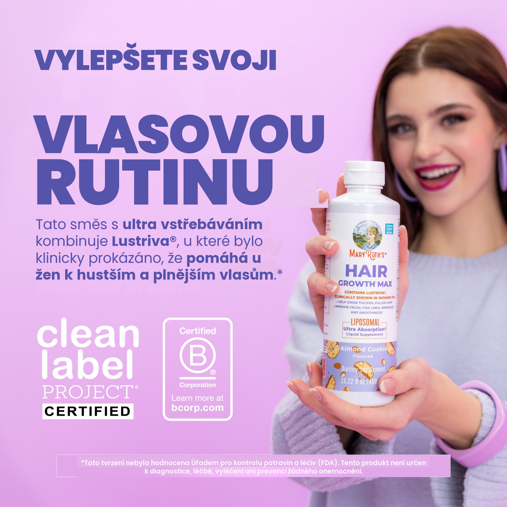 Ultra vstřebávání: liposomální systém uzavírá složky do obalu