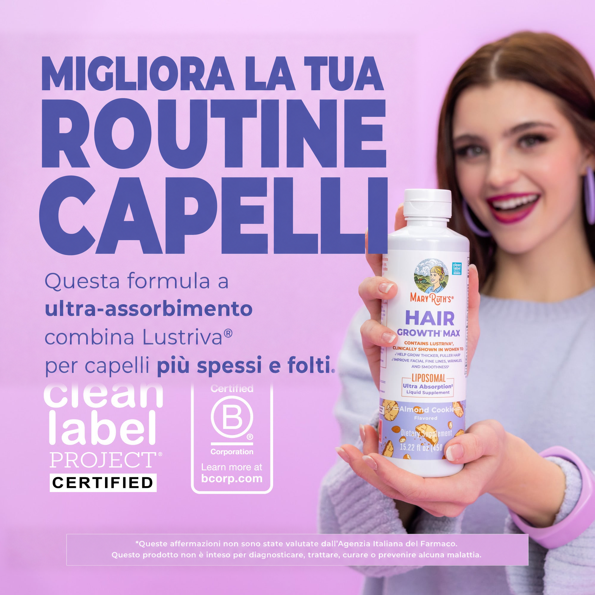 Ultra absorption: the liposomal delivery system encapsulates the ingredients