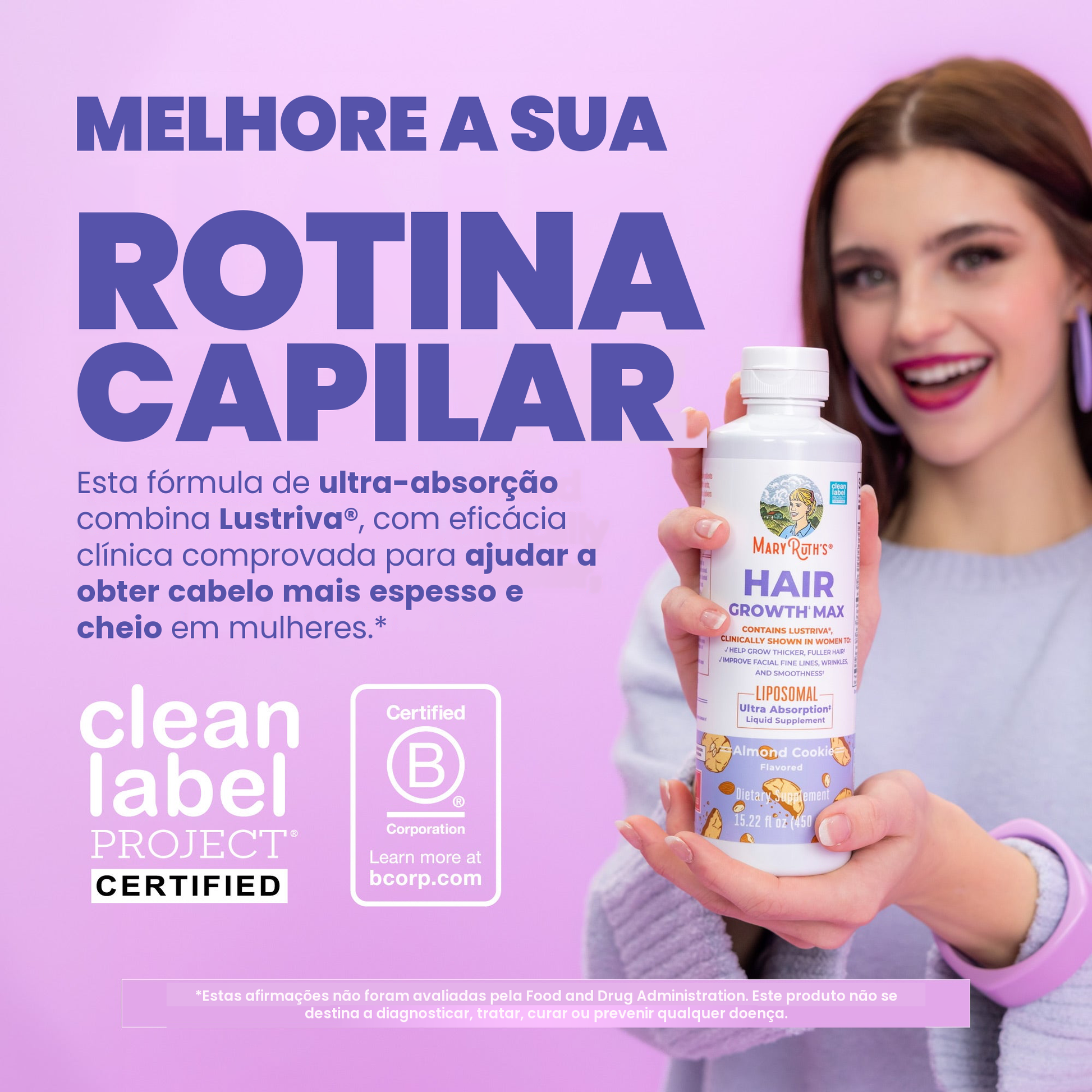Absorção ultra: o sistema de entrega lipossomal encapsula os ingredientes