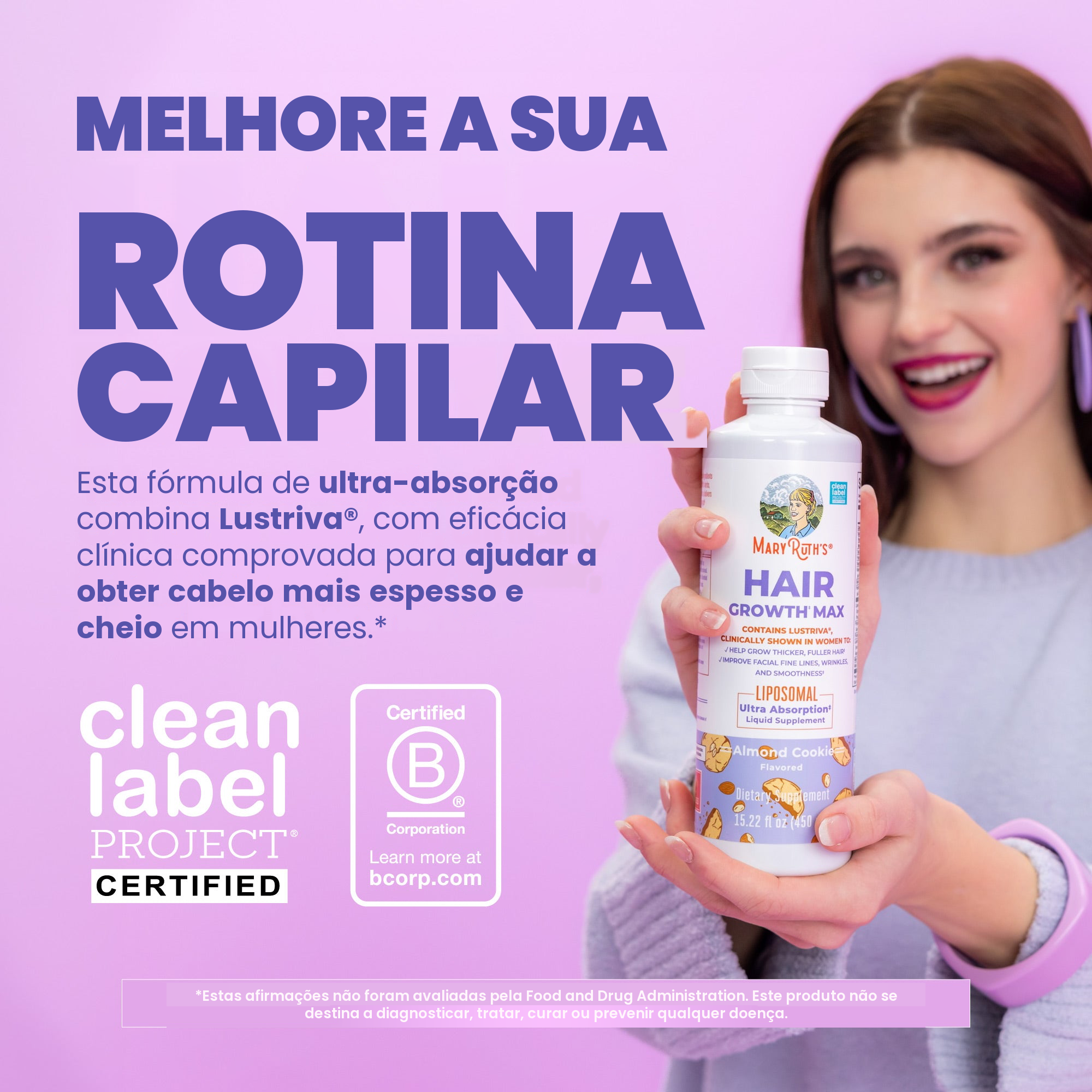 Absorção ultra: o sistema de entrega lipossomal encapsula os ingredientes