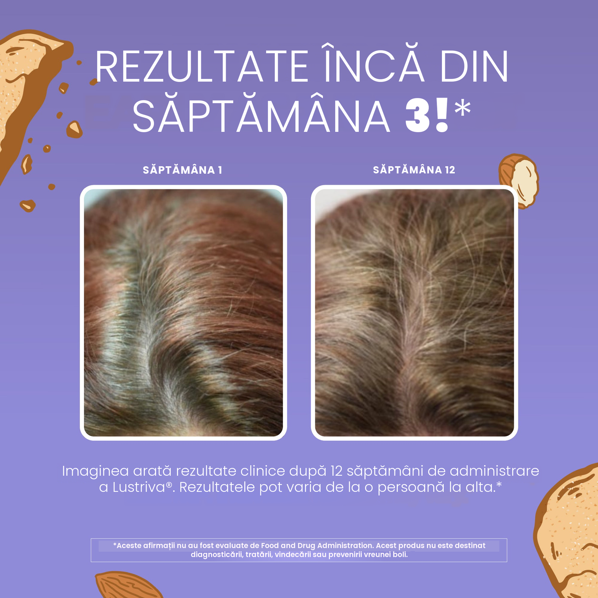 Biotină sub formă de biotinat de magneziu, care contribuie la păr și piele normale