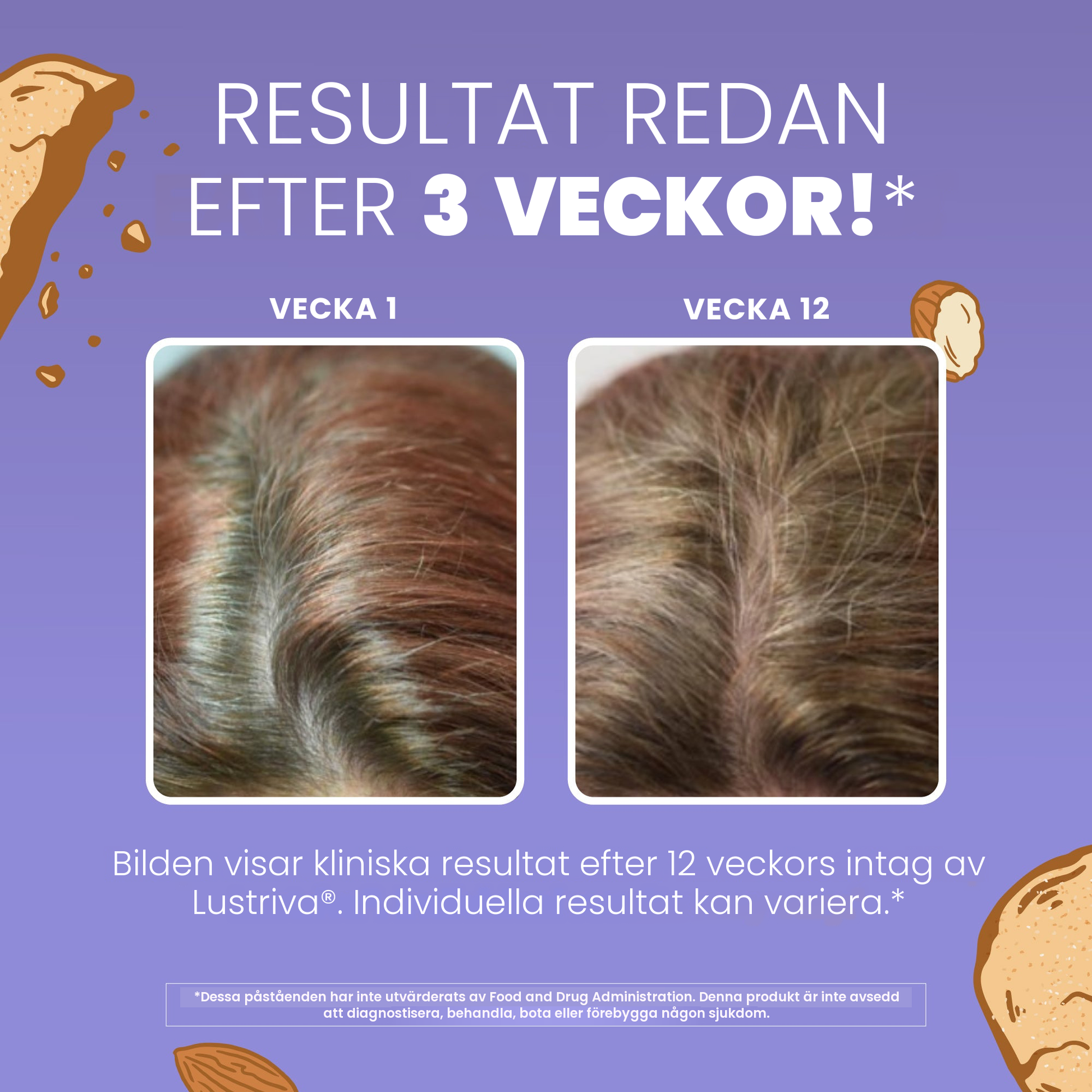 Biotin i form av magnesiumbiotinat, som bidrar till normalt hår och normal hud