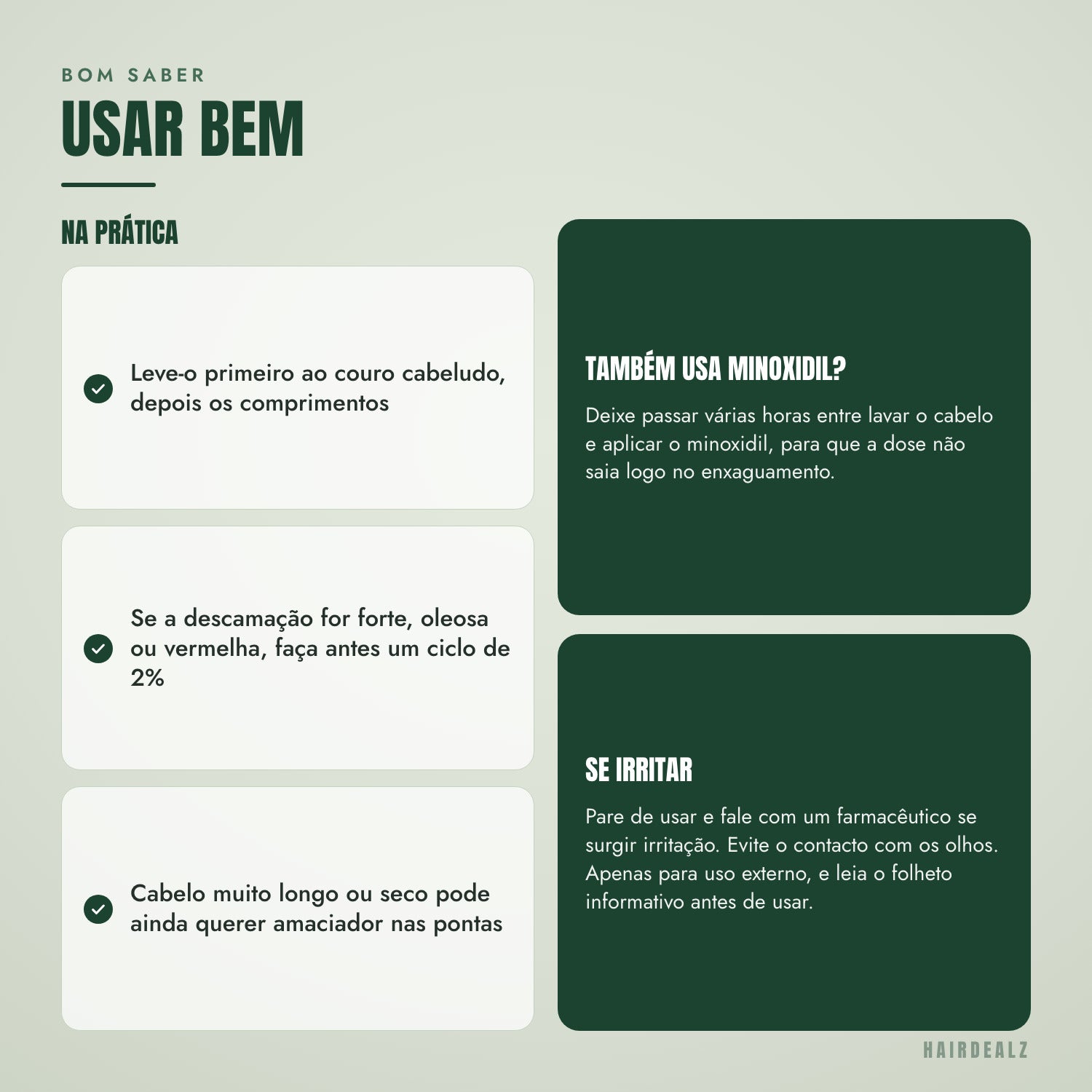Como usar corretamente o Nizoral 2 em 1