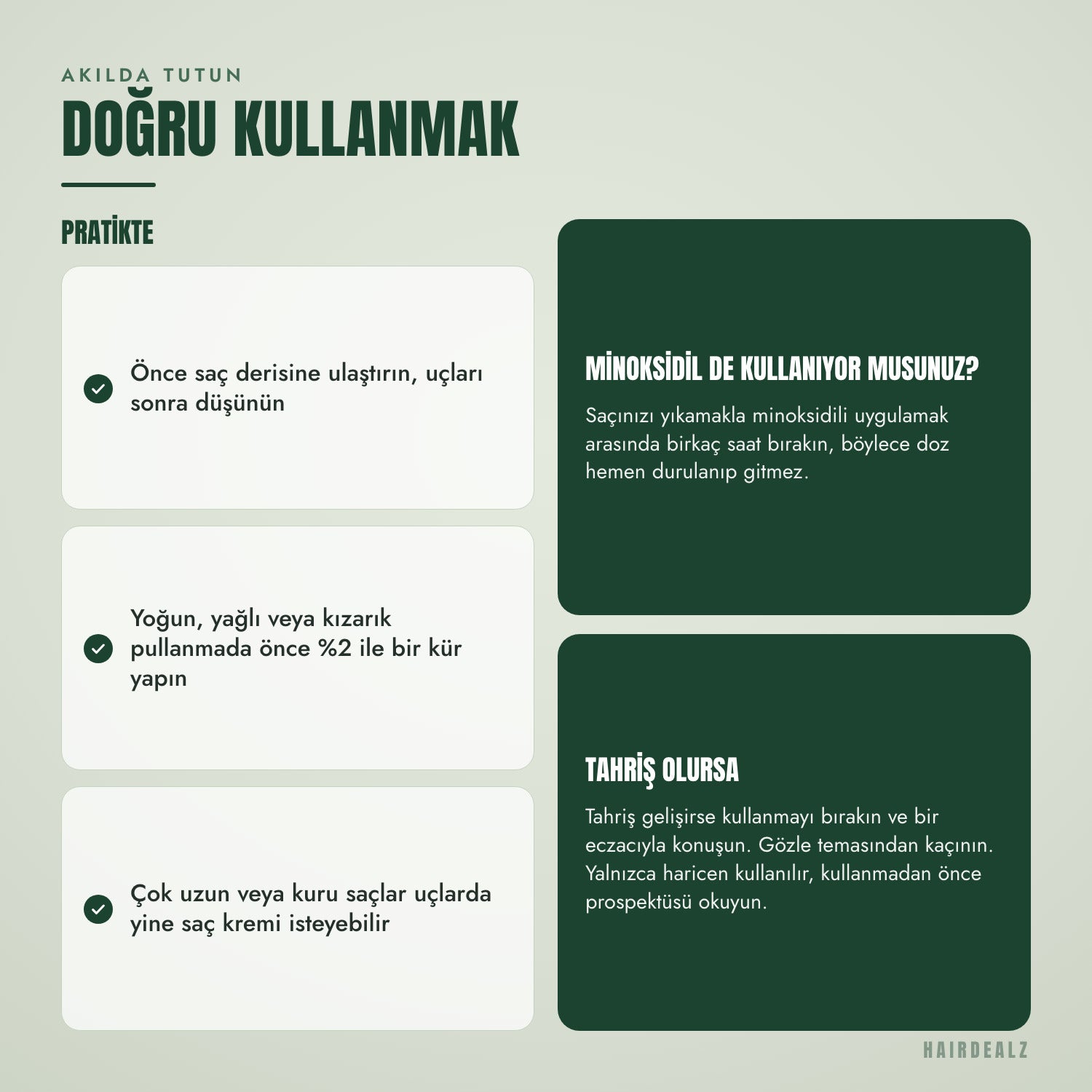 Nizoral 2 in 1'i doğru kullanmak