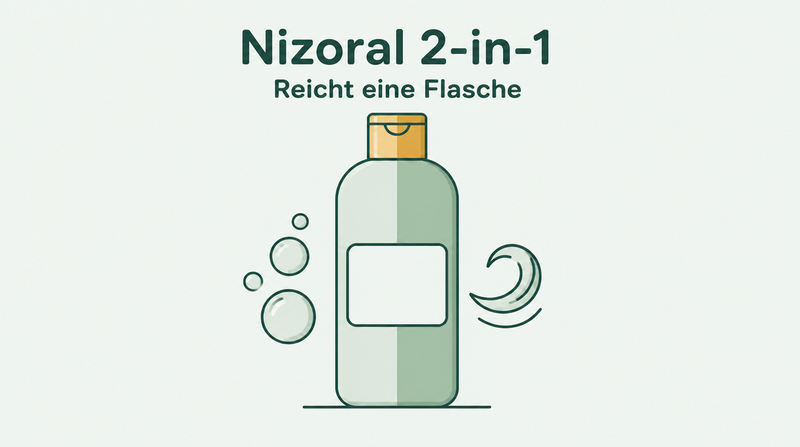 Nizoral 2-in-1 Shampoo und Spülung im Test