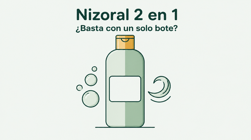 Análisis del champú y acondicionador 2 en 1 de Nizoral
