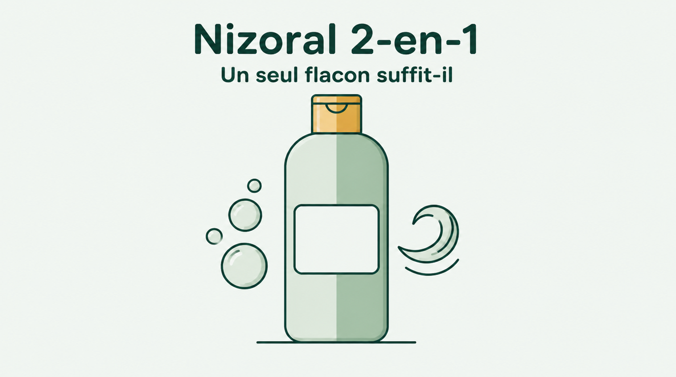 Test du shampooing et après-shampooing 2-en-1 Nizoral