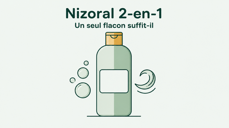 Test du shampooing et après-shampooing 2-en-1 Nizoral