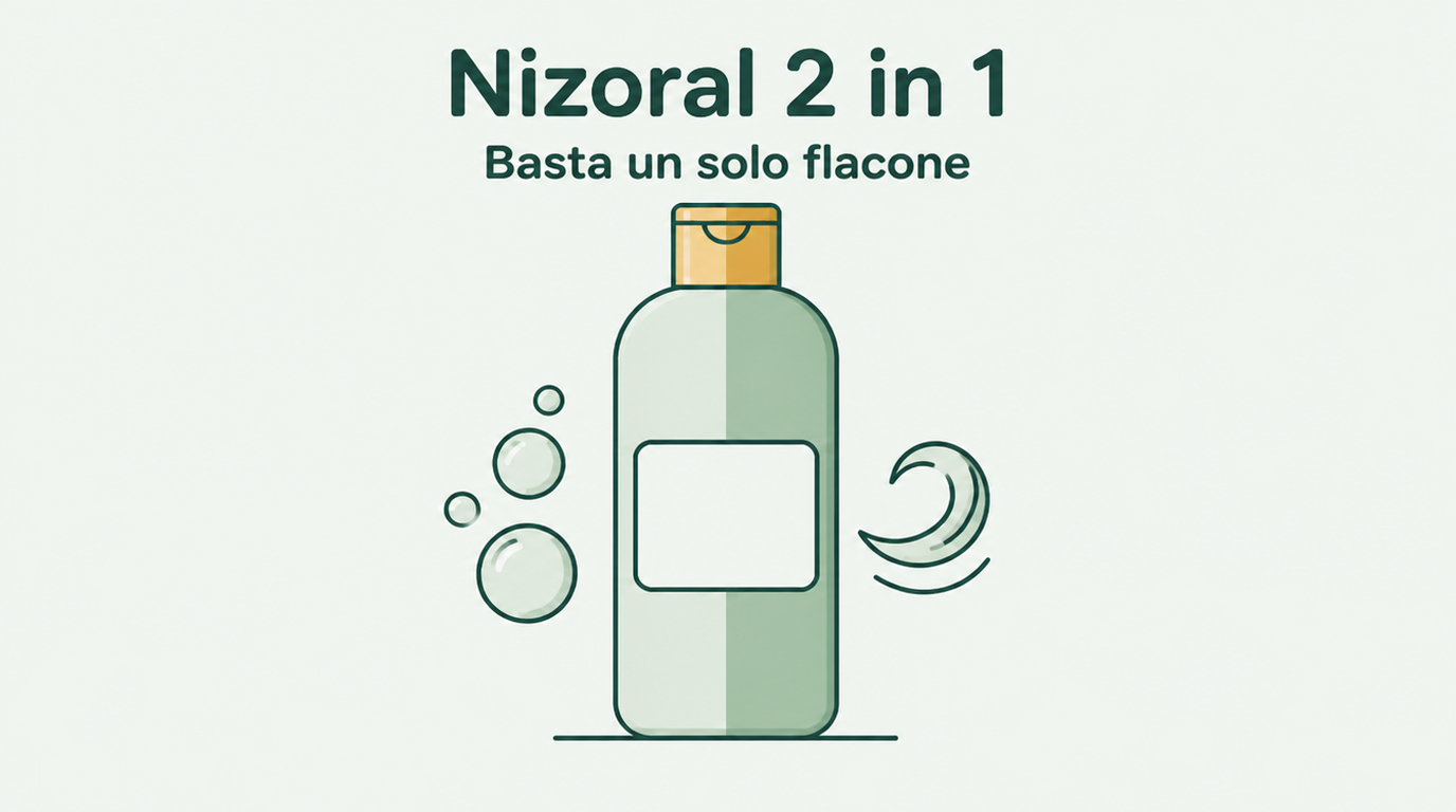 Recensione dello shampoo e balsamo 2 in 1 Nizoral
