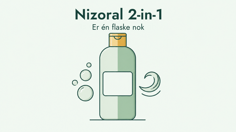Nizoral 2-i-1 sjampo og balsam, anmeldt