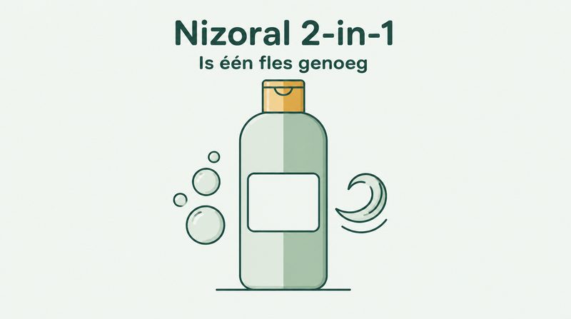 Nizoral 2-in-1 shampoo en conditioner getest