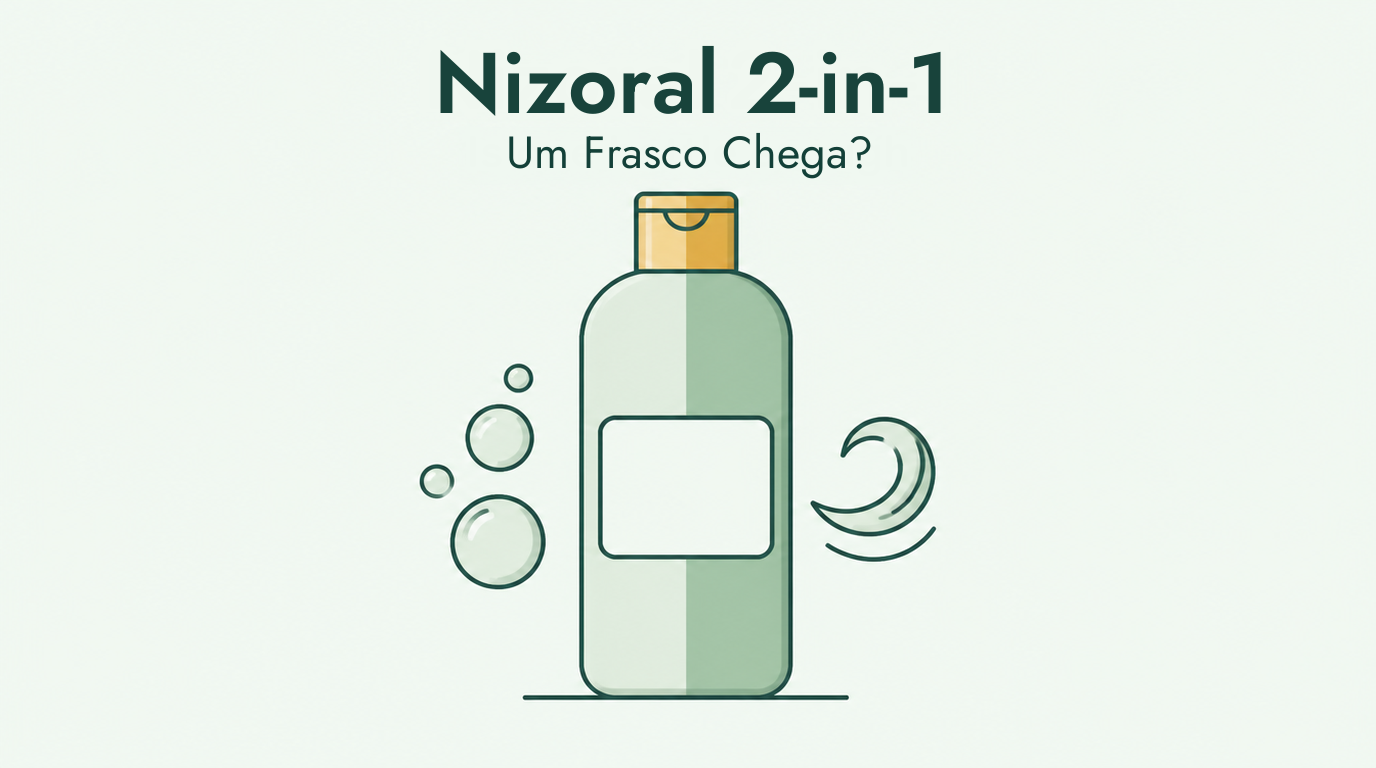 Análise ao champô e amaciador 2 em 1 Nizoral