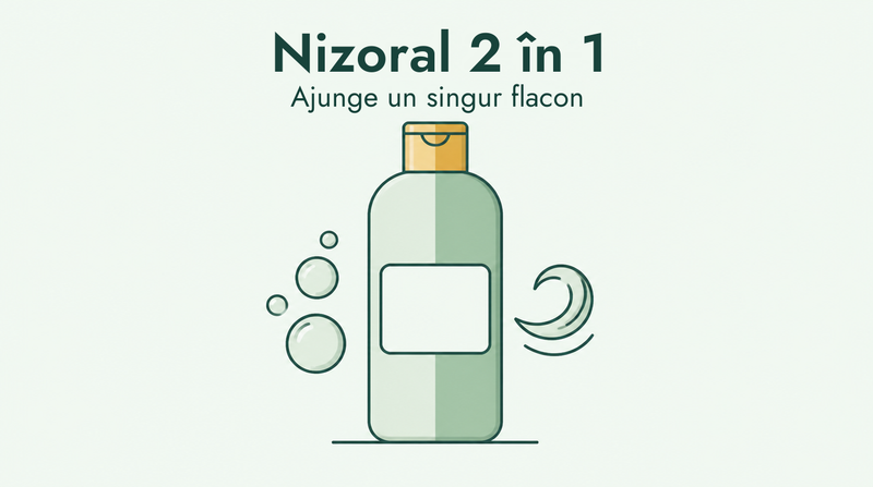 Șamponul 2 în 1 Nizoral cu balsam, recenzie