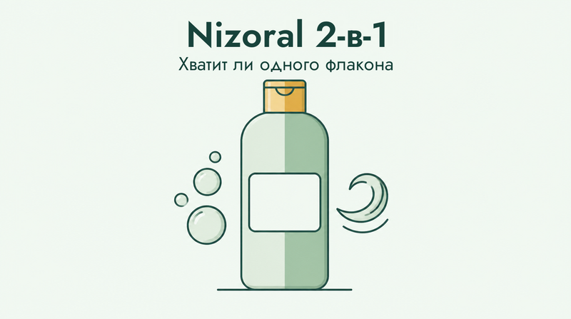 Обзор шампуня-кондиционера 2-в-1 Nizoral
