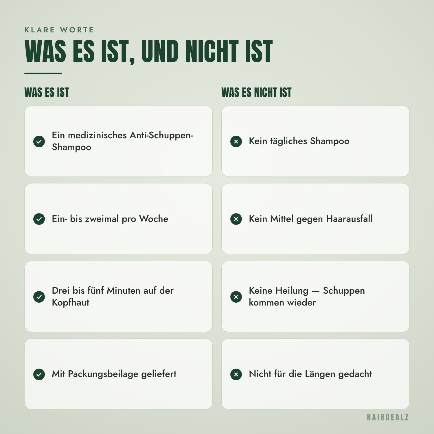 Was Nizoral 1% ist und was nicht