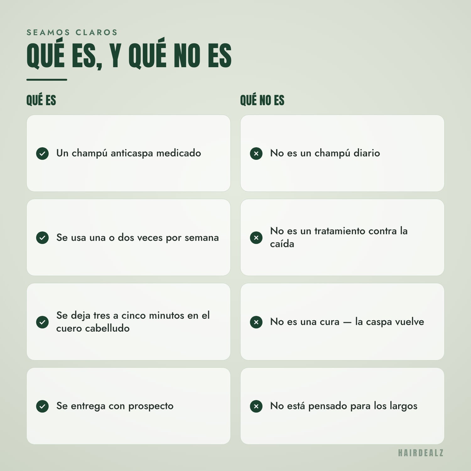 Qué es Nizoral 1% y qué no es