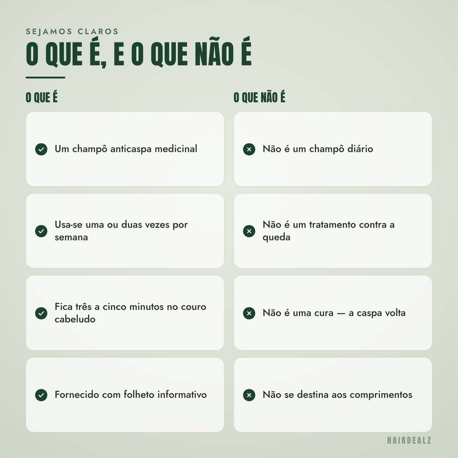 O que é e o que não é o Nizoral 1%
