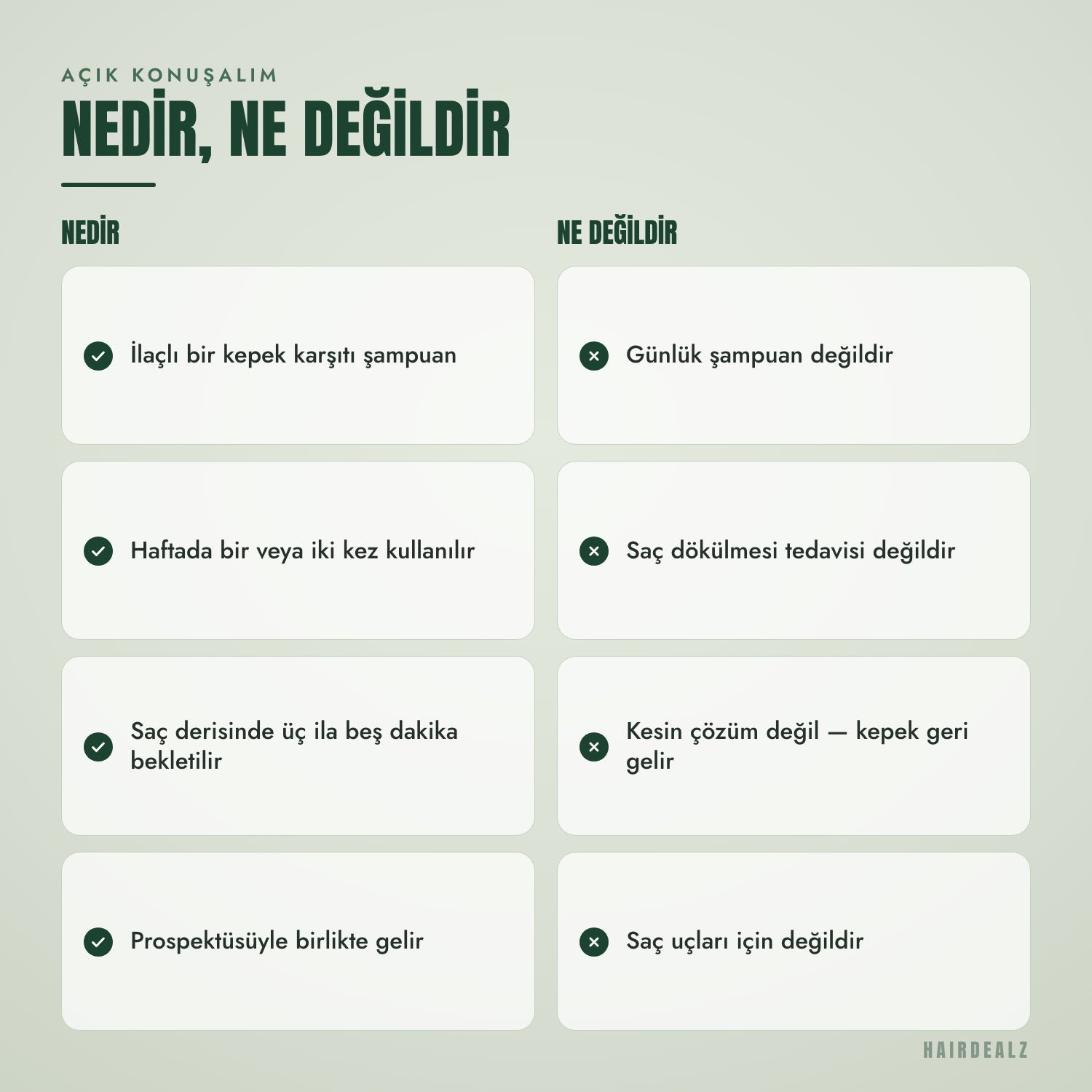 Nizoral 1% nedir, ne değildir