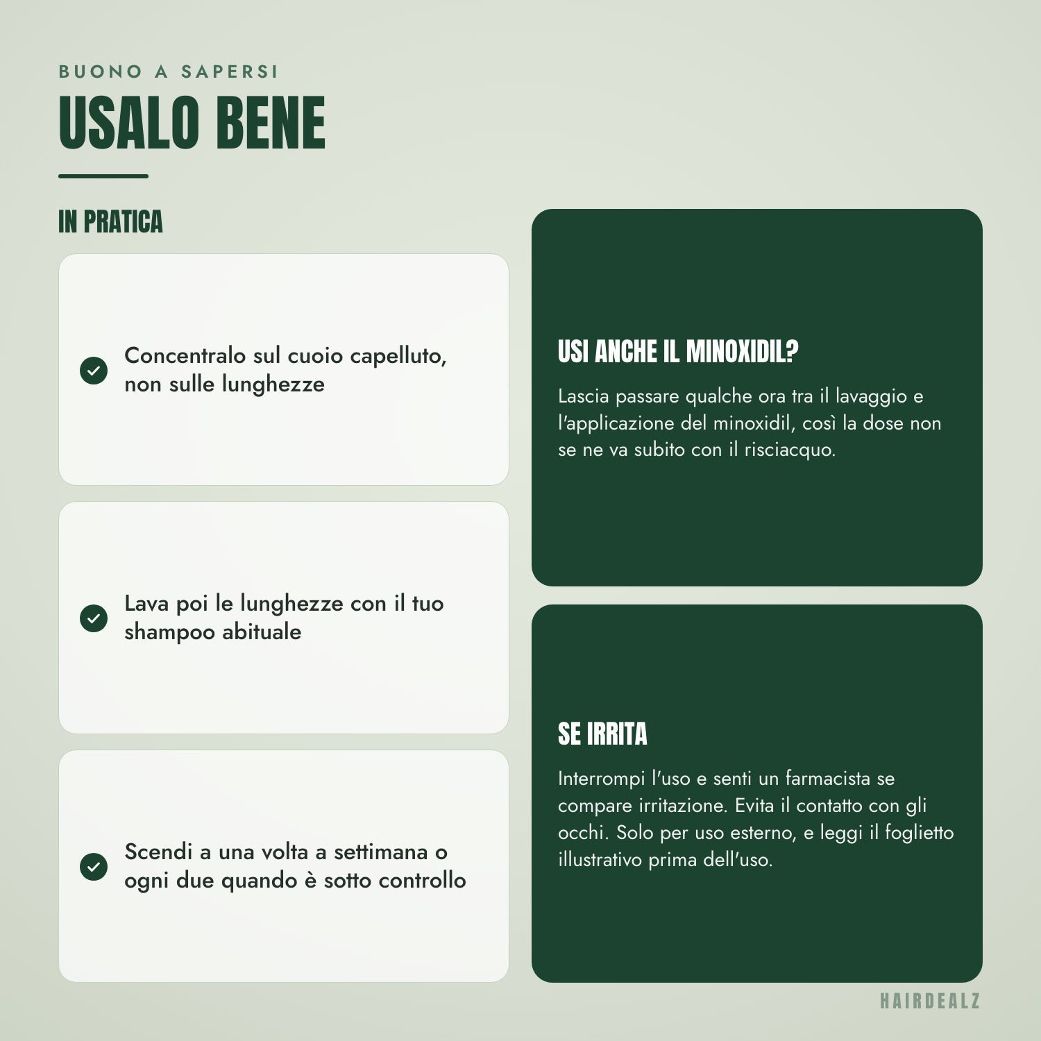 Usare bene Nizoral 1%