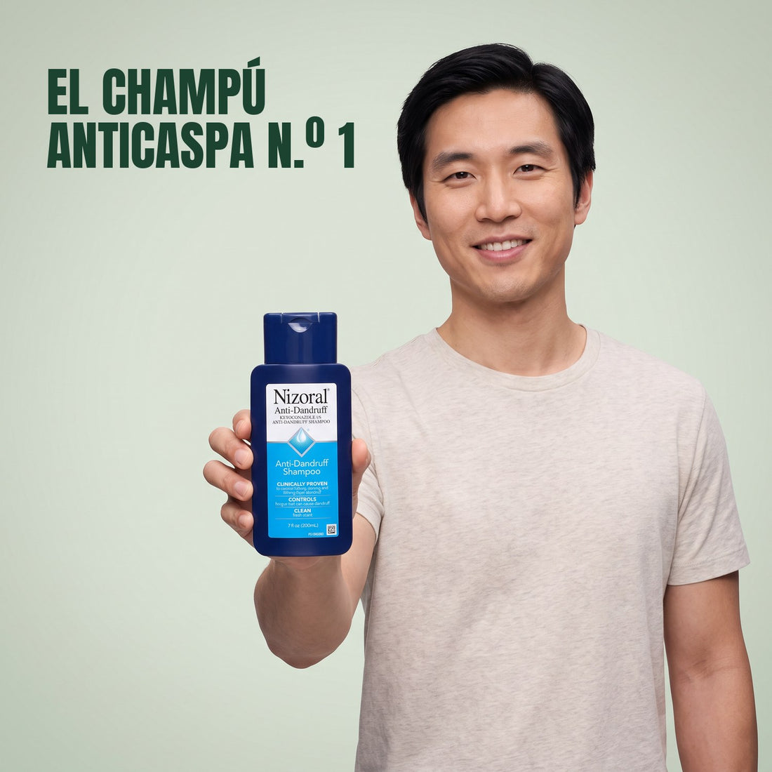 Nizoral champú anticaspa 1%, 200 ml
